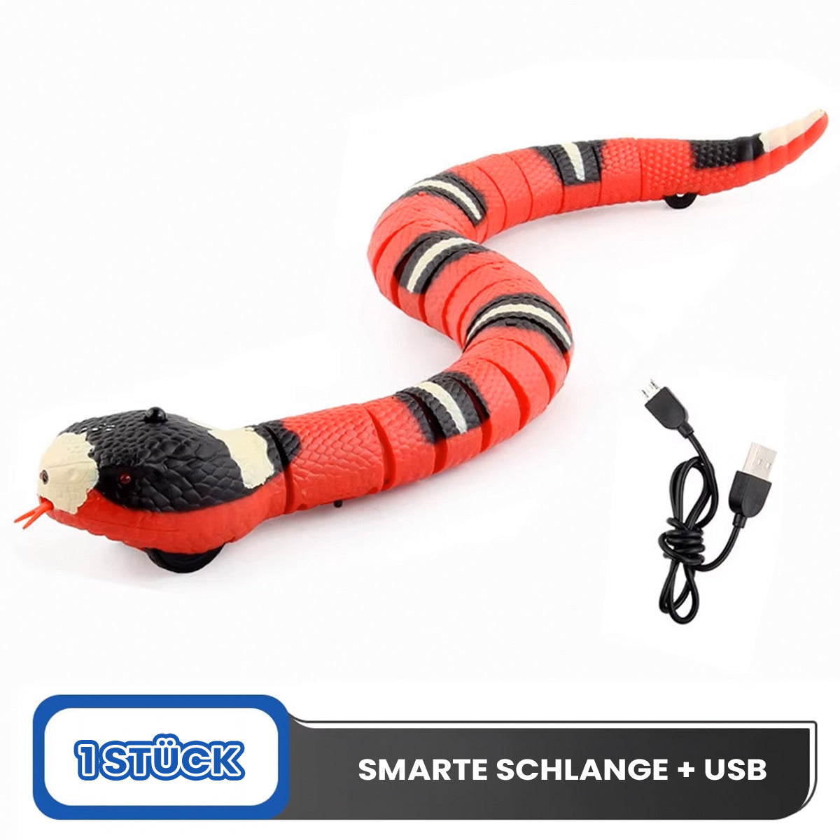 Elektrisches Schlangenspielzeug – Spannender Spaß für Haustiere 🐍 - Fluffy Adventures Haustiershop Default Title Mein Shop Haustierspielzeug Elektrisches Schlangenspielzeug – Spannender Spaß für Haustiere 🐍 Haustierspielzeug Mein Shop Default Title Fluffy Adventures Haustiershop