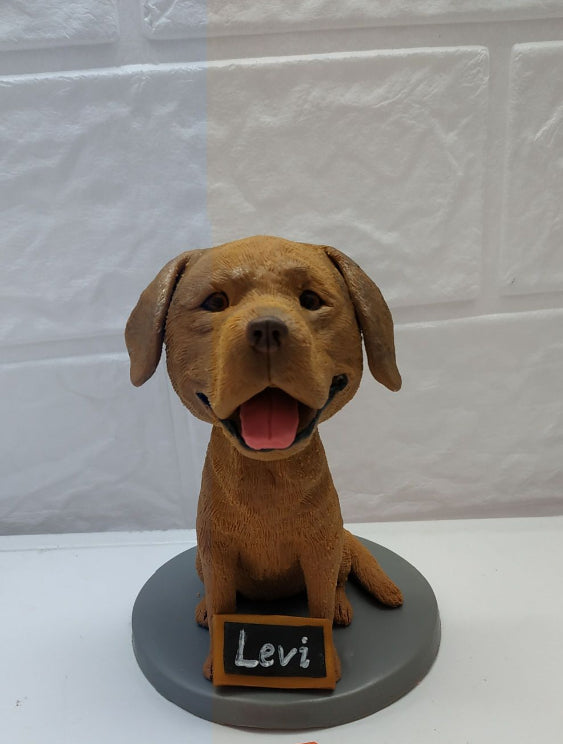 Dein Haustier – verewigt als Kunstwerk! - Fluffy Adventures Haustiershop 10cm / Wackelkopf Mein Shop Personalisiertes Tier-Figuren Dein Haustier – verewigt als Kunstwerk! Personalisiertes Tier-Figuren Mein Shop 10cm / Wackelkopf Fluffy Adventures Haustiershop