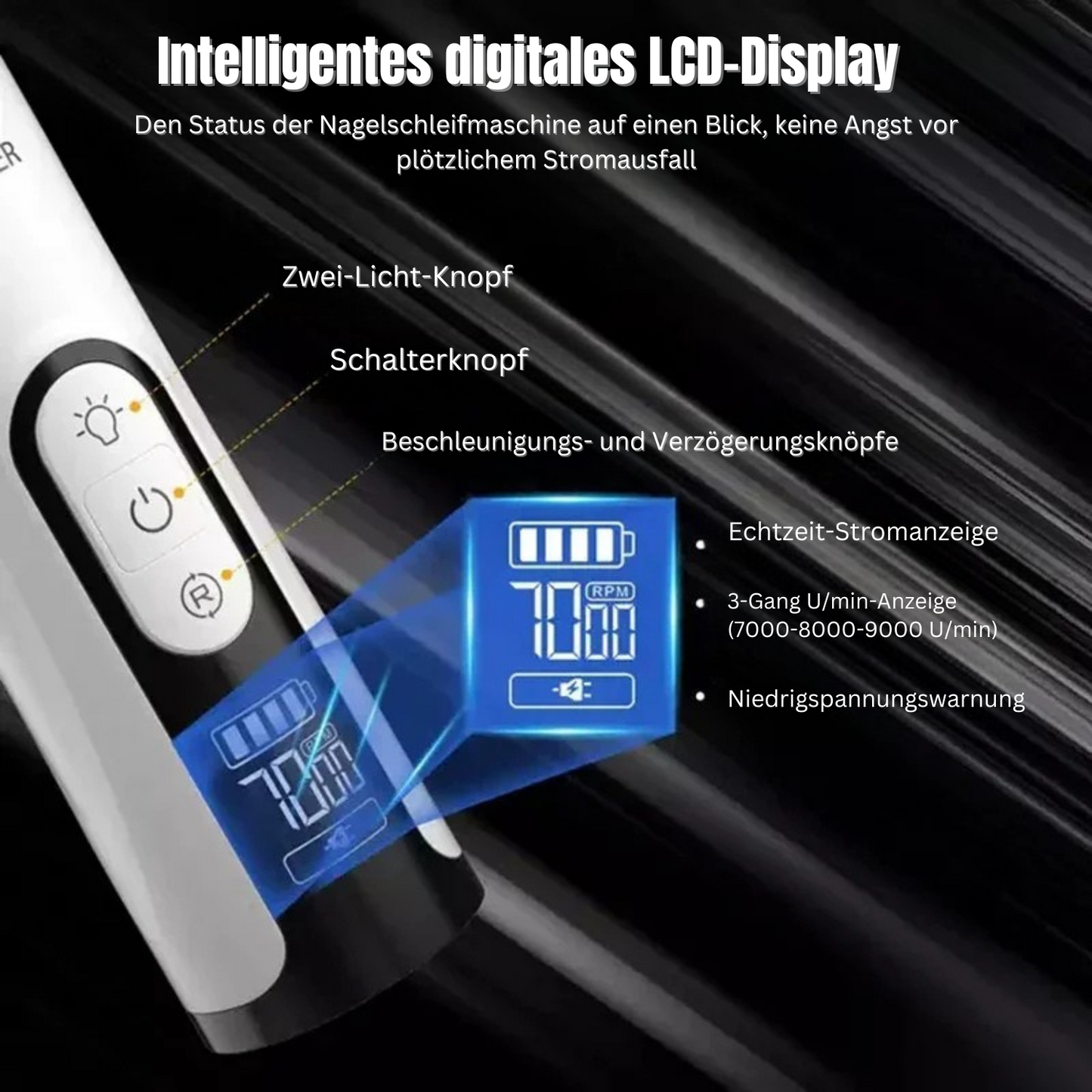 PfotenPerfekt LED-Krallenschleifer – Leise, sicher & effektiv!