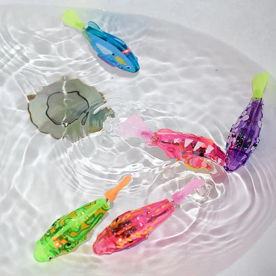 Elektronischer Spiel-Fisch fürs Wasser – Leuchtet & schwimmt