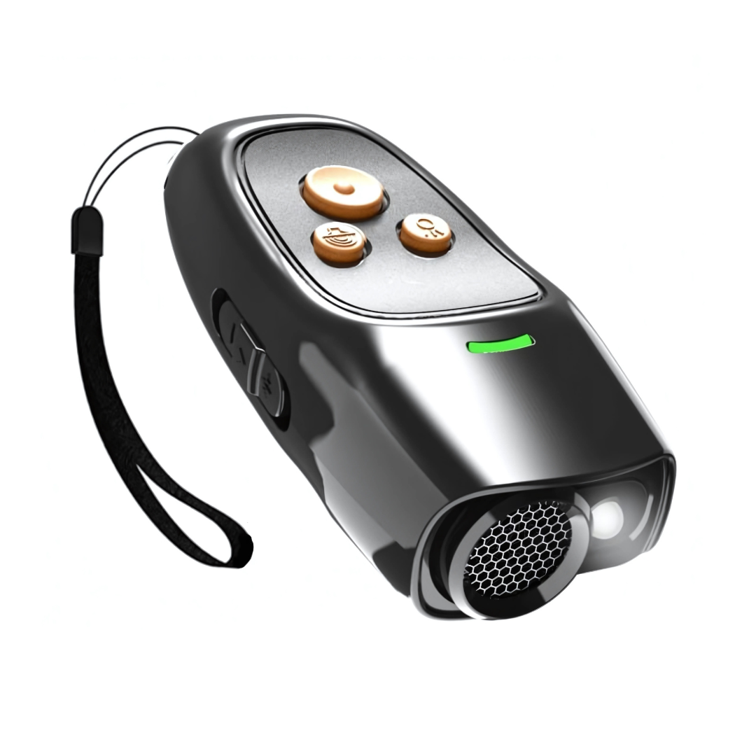 Ultraschall Hunde-Anti-Bell-Gerät mit LED-Licht & USB-Aufladung