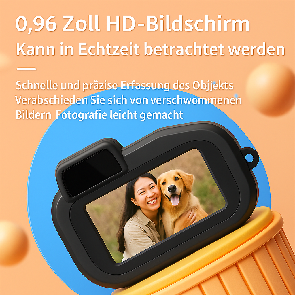 Erfasse Deine Abenteuer mit der Mini Retro Kamera! 📷