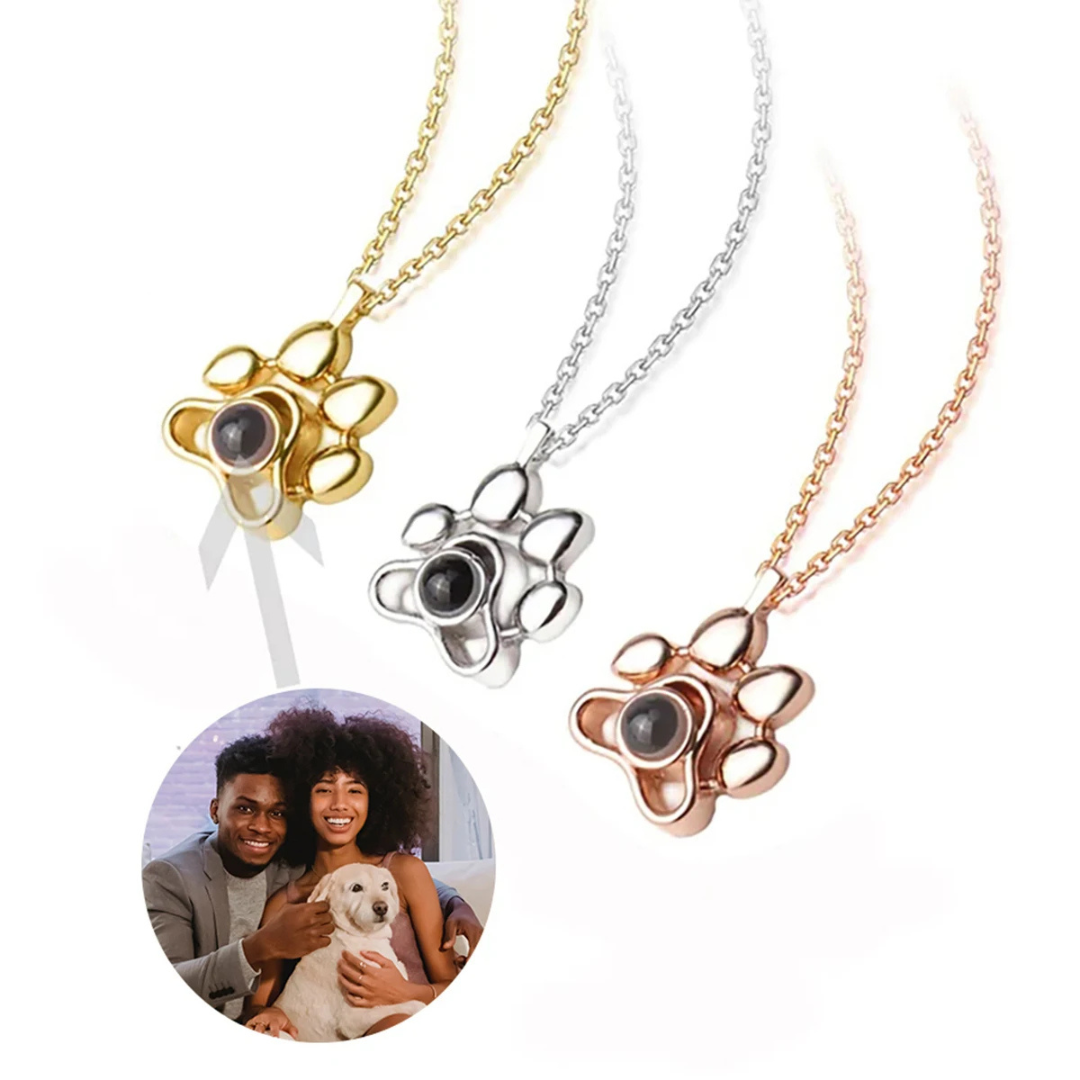 925 Sterling Silber - Personalisierte Foto-Halskette – Eine besondere Erinnerung für immer ✨