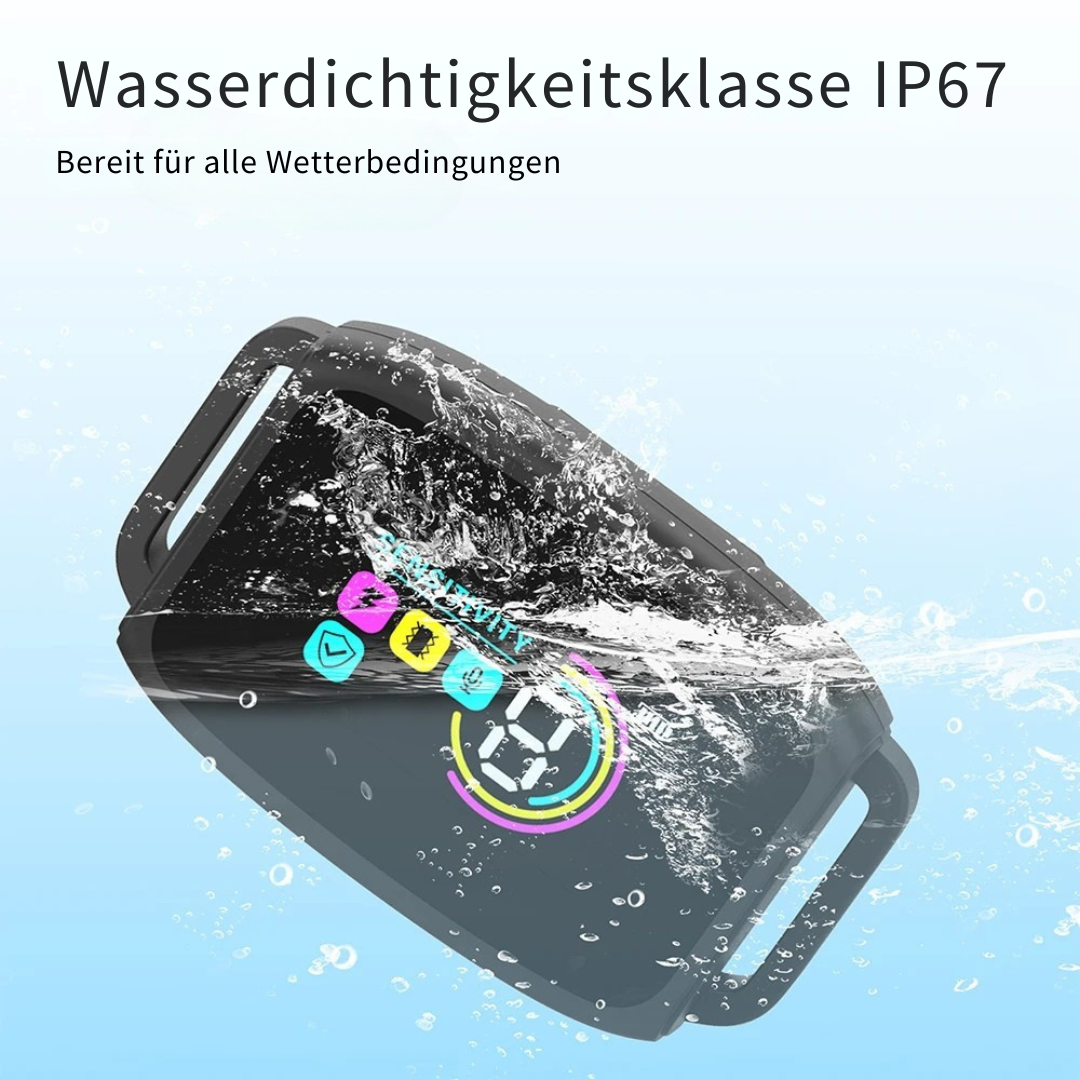 Anti-Bell Hundehalsband mit Display & 3 Modi – Für ruhige Nächte
