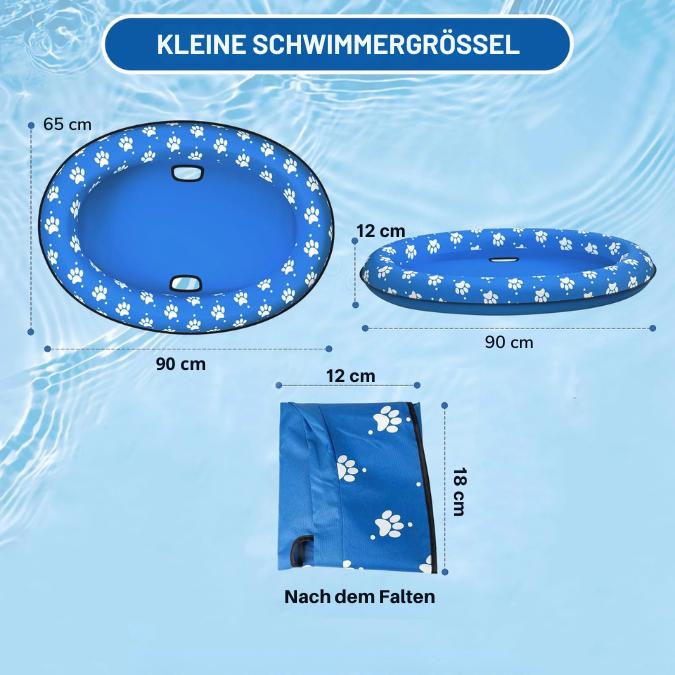 Aufblasbares Hundepool-Floß – Sommer-Spaß für Hunde 🌊