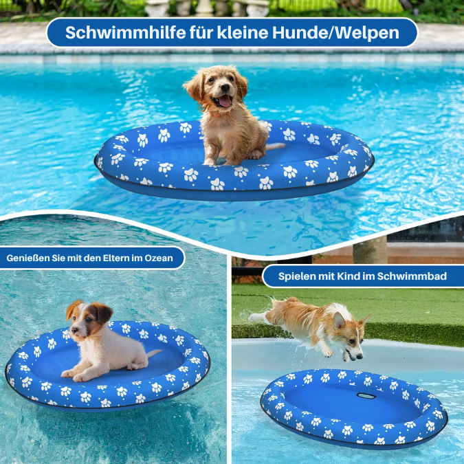 Aufblasbares Hundepool-Floß – Sommer-Spaß für Hunde 🌊