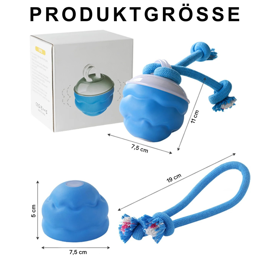 Auto-Knot Hundespielzeug mit Bewegungssensor