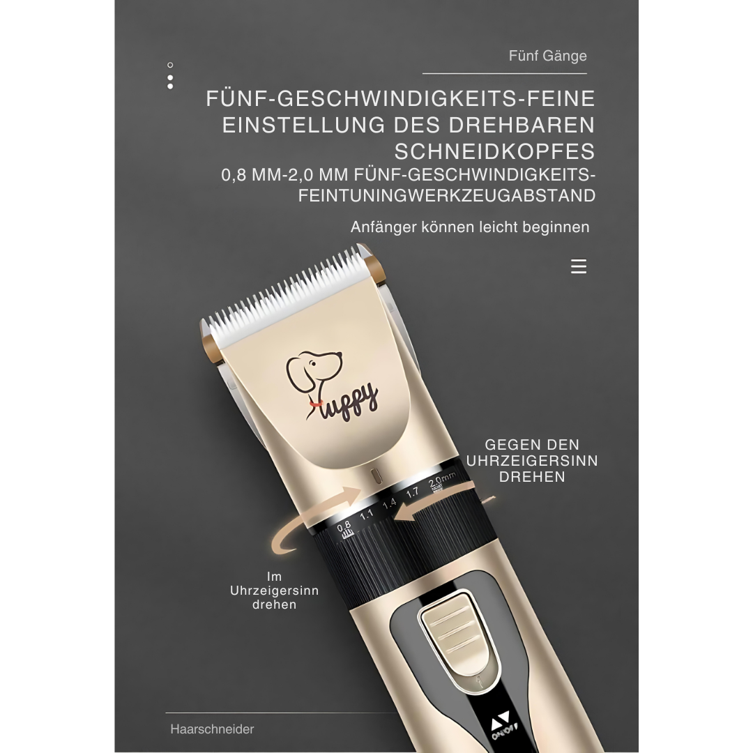 Der Ultimative Pet Hair Trimmer für Hunde & Katzen - Fluffy Adventures Haustiershop Default Title Mein Shop Fellpflegerasierer Der Ultimative Pet Hair Trimmer für Hunde & Katzen Fellpflegerasierer Mein Shop Default Title Fluffy Adventures Haustiershop