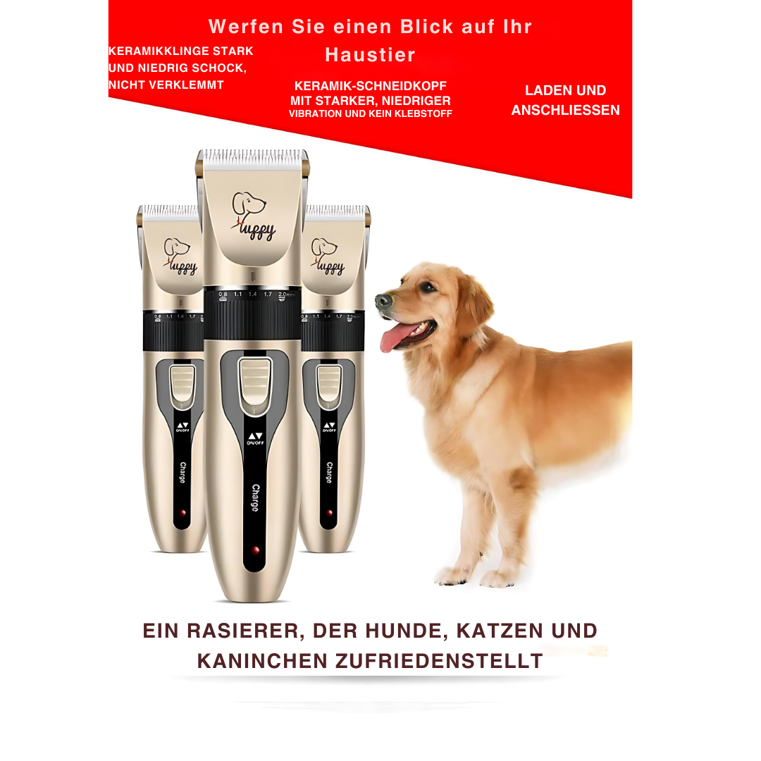 Der Ultimative Pet Hair Trimmer für Hunde & Katzen - Fluffy Adventures Haustiershop Default Title Mein Shop Fellpflegerasierer Der Ultimative Pet Hair Trimmer für Hunde & Katzen Fellpflegerasierer Mein Shop Default Title Fluffy Adventures Haustiershop