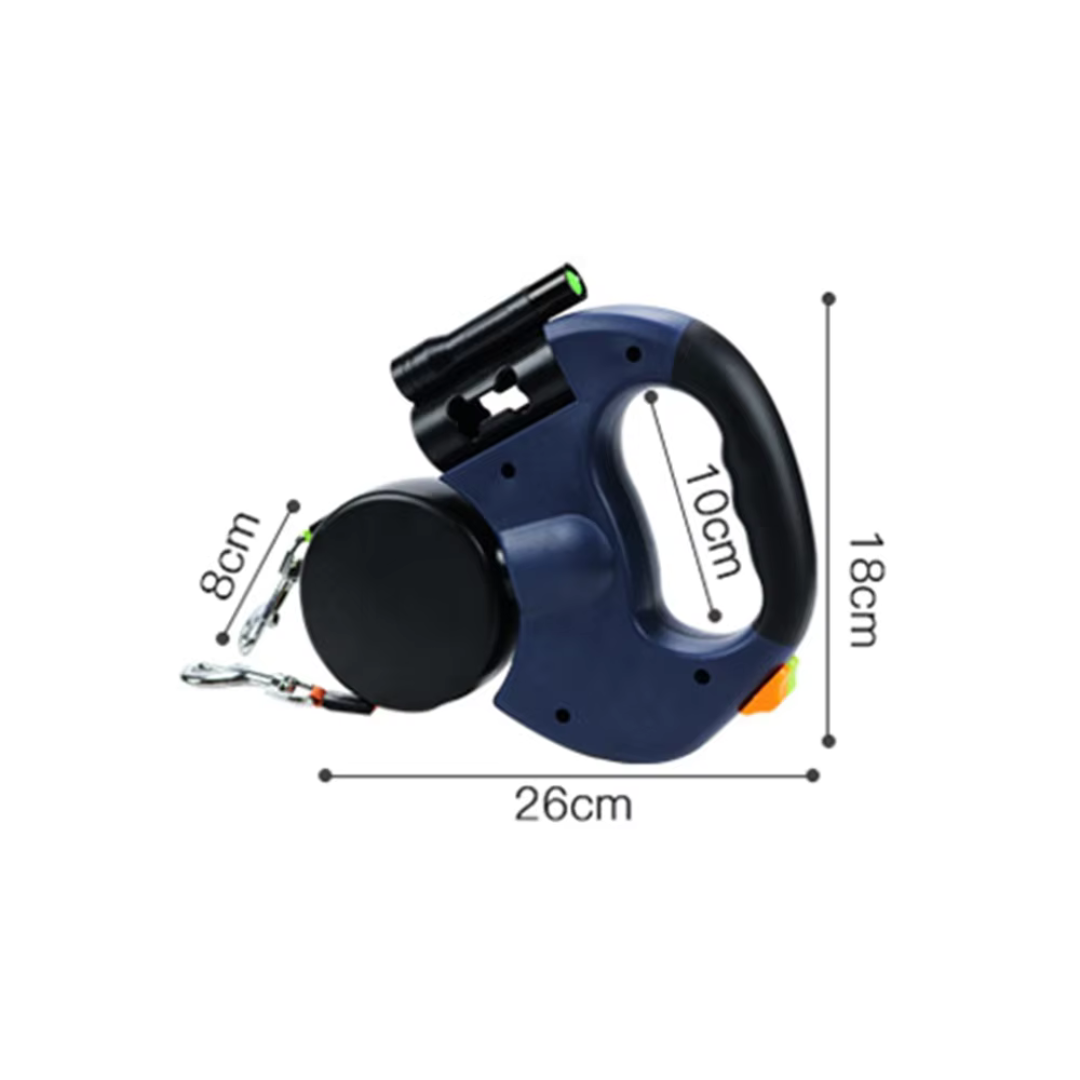 Praktische Anti Wickel Doppel Hundeleine