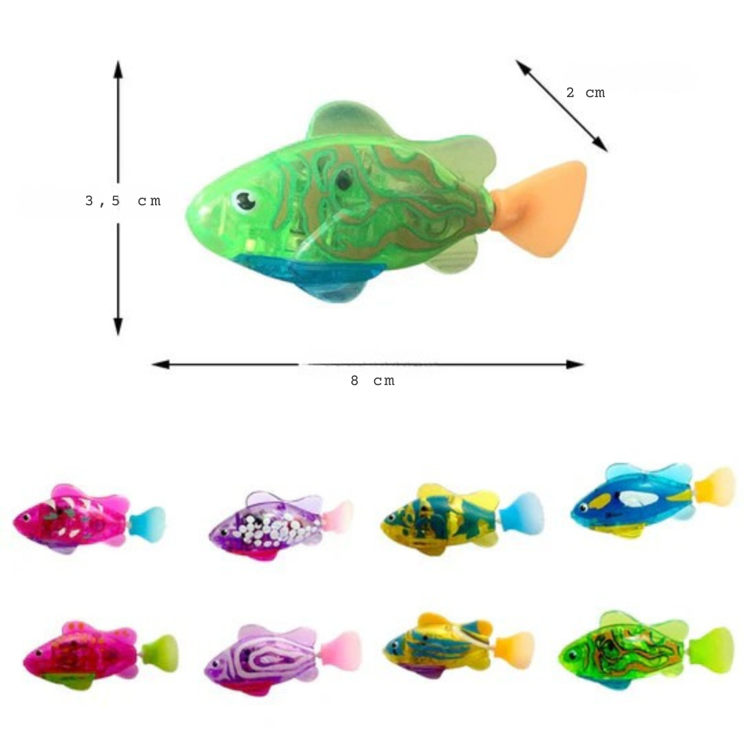 Elektronischer Spiel-Fisch fürs Wasser – Leuchtet & schwimmt