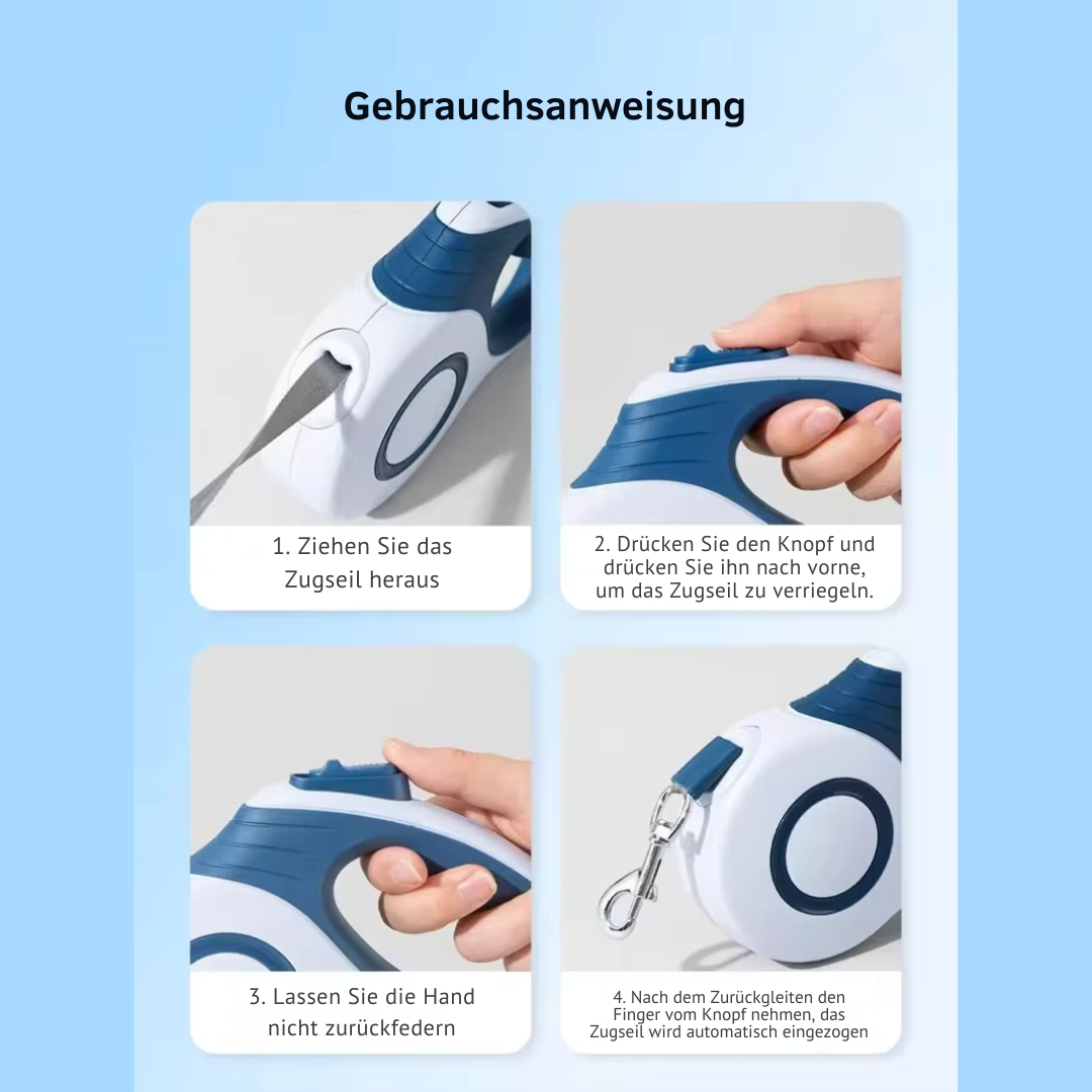 Erstklassige Rollleine für Hunde – Stil und Funktionalität vereint!