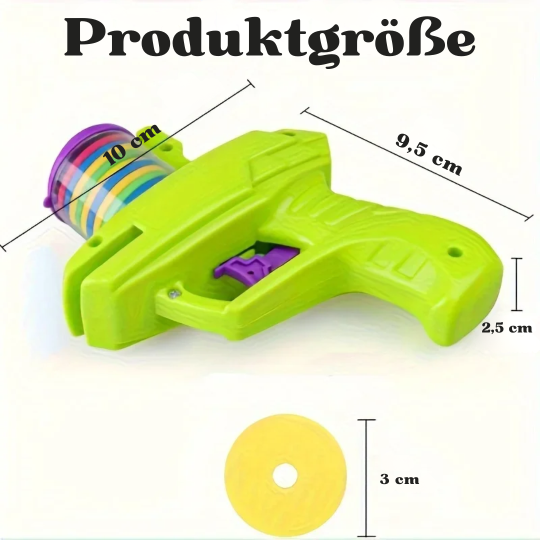 Fliegende Scheibenkanone - Das Nr. 1 interaktives Katzenspielzeug für Fitness