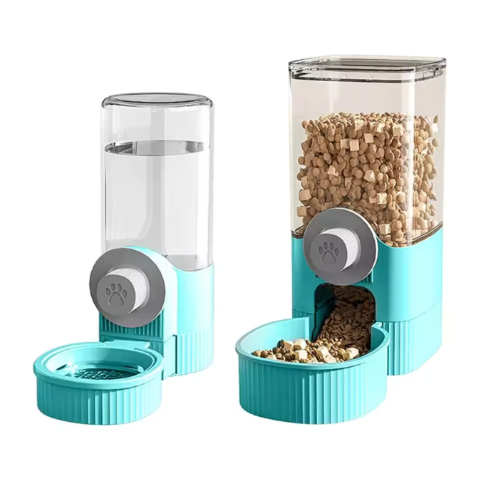 Hängender Haustier-Futterspender mit Wasserfunktion & Anti-Leck-Design