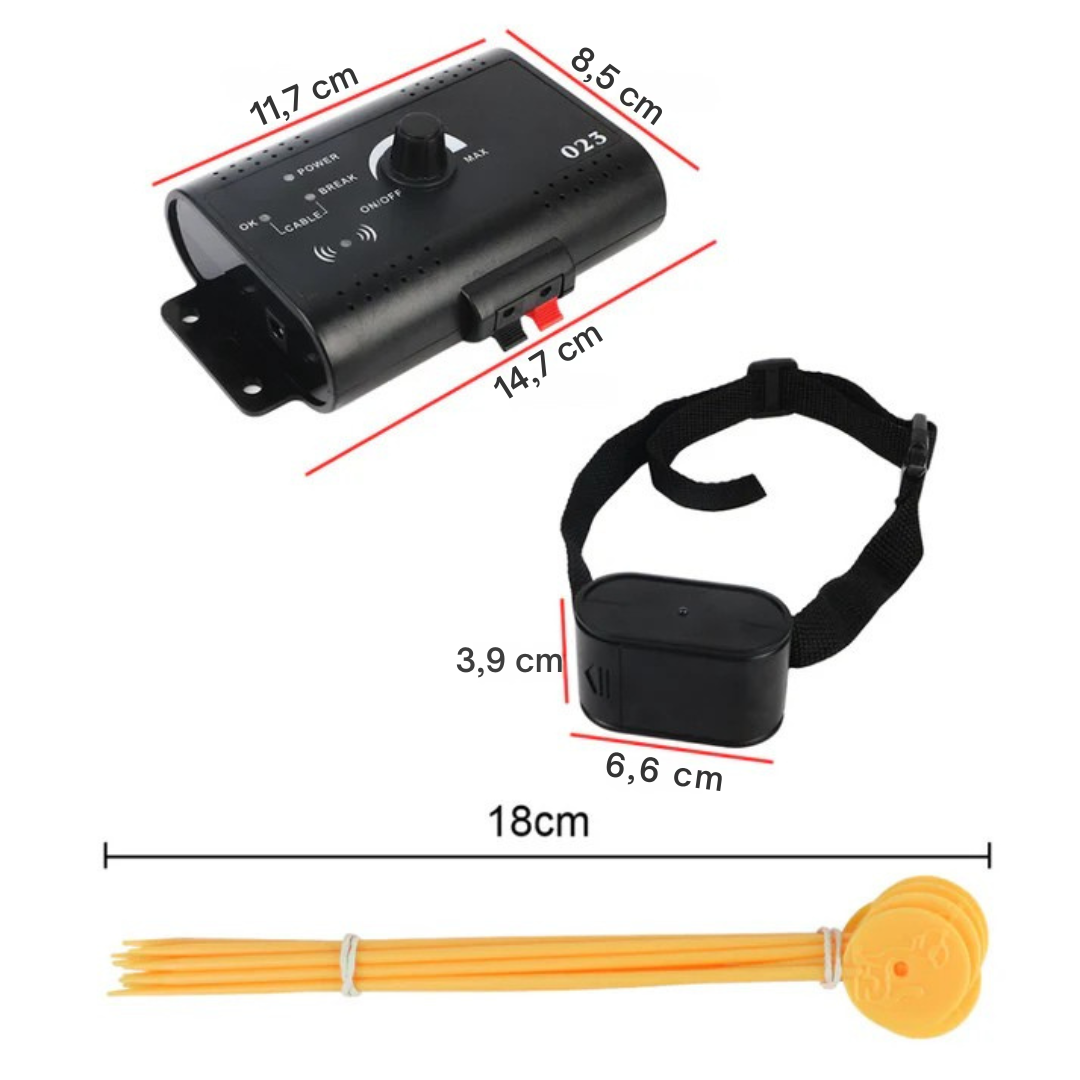 Haustier-Schutzzaun – unsichtbar, sicher & wasserfest für Hunde