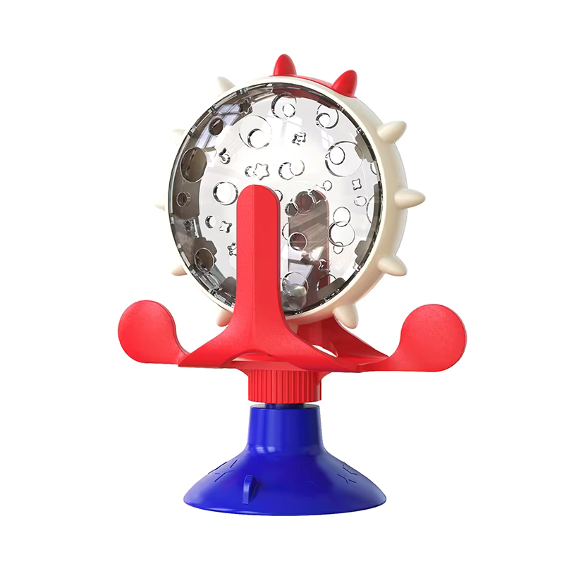 Interaktiver Futterspender im Laufrad – Langsamer Futterspender & Training