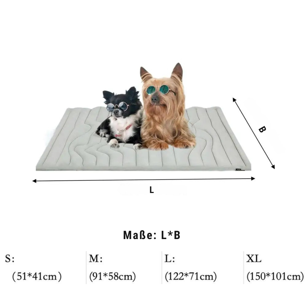 Kühlmatte für Haustiere mit Doppelfunktion – Frische Entspannung zu jeder Jahreszeit