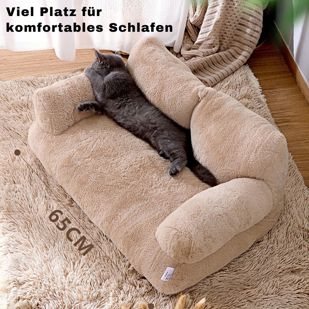 Kuscheliges Haustiersofa – Luxus-Schlafplatz für Hunde & Katzen 🐾