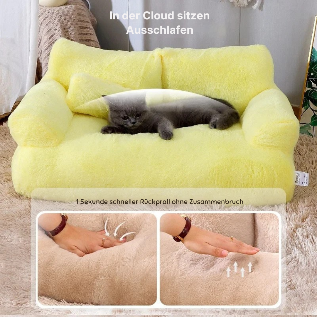 Kuscheliges Haustiersofa – Luxus-Schlafplatz für Hunde & Katzen 🐾