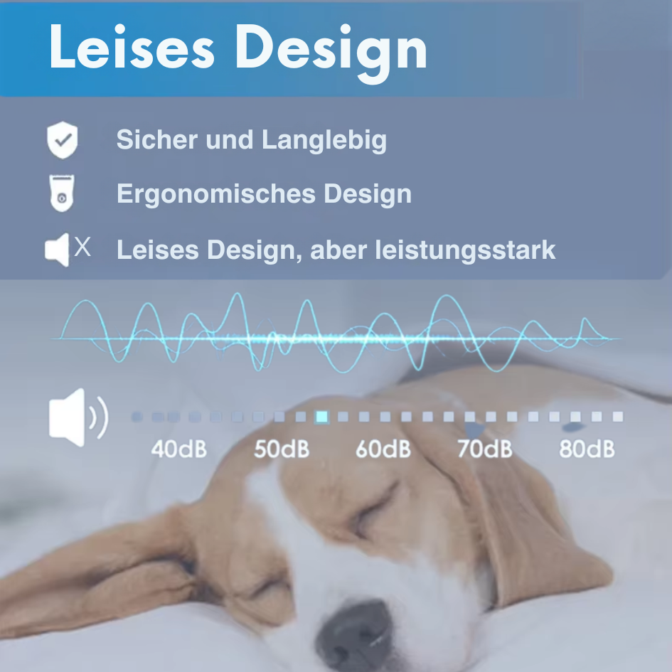 Leiser Tierhaarschneider für Hunde & Katzen