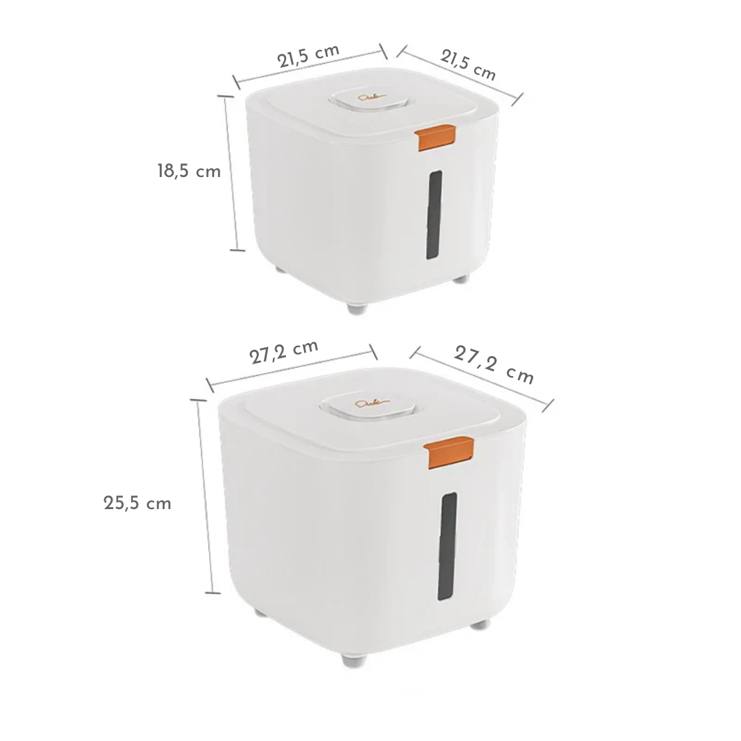 Luftdichter Tierfutterbehälter – Trockenfutter frisch halten & stilvoll lagern