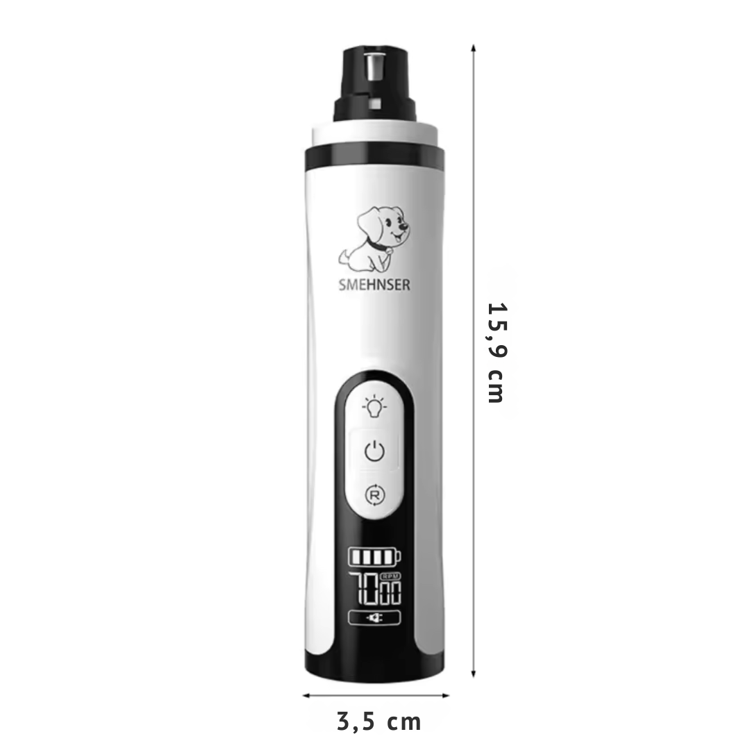 PfotenPerfekt LED-Krallenschleifer – Leise, sicher & effektiv!