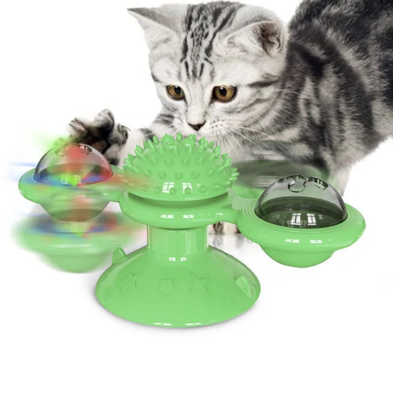 Interaktives Windmühlen-Katzenspielzeug - Spiel und Zahnpflege in Einem! - Fluffy Adventures Haustiershop Grün 💚 Mein Shop Katzenspielzeug Interaktives Windmühlen-Katzenspielzeug - Spiel und Zahnpflege in Einem! Katzenspielzeug Mein Shop Grün 💚 Fluffy Adventures Haustiershop