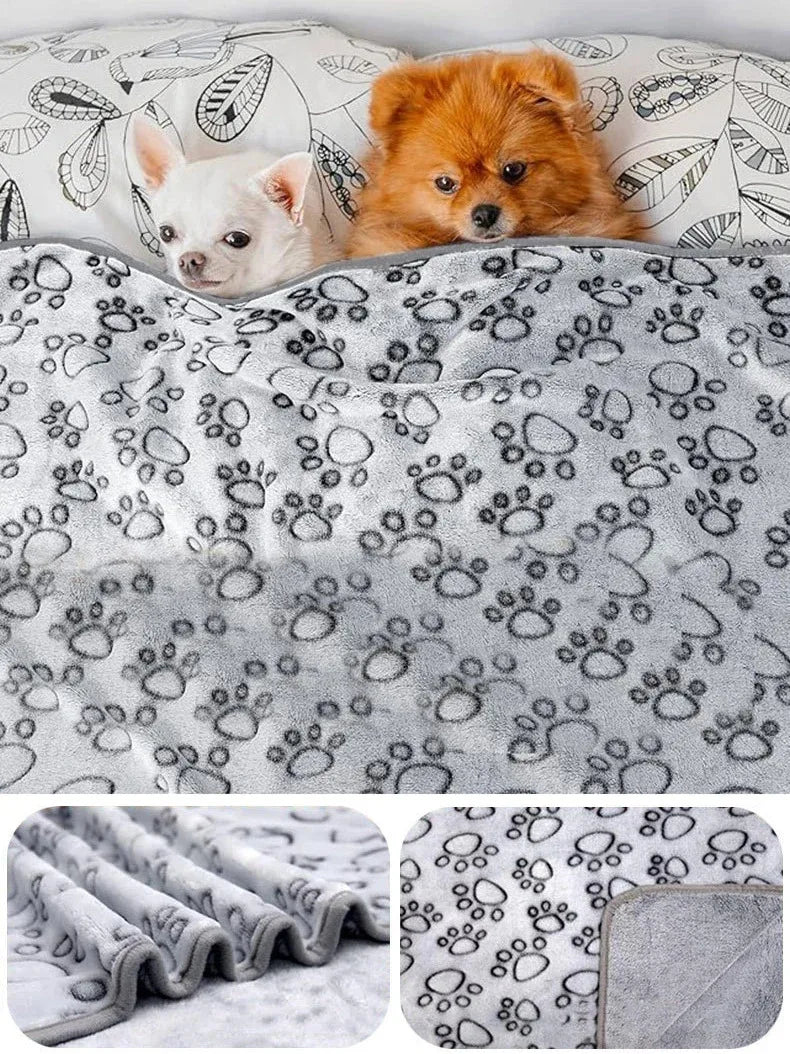 Flauschige Haustier Kuscheldecke – Warm, weich & leicht zu reinigen