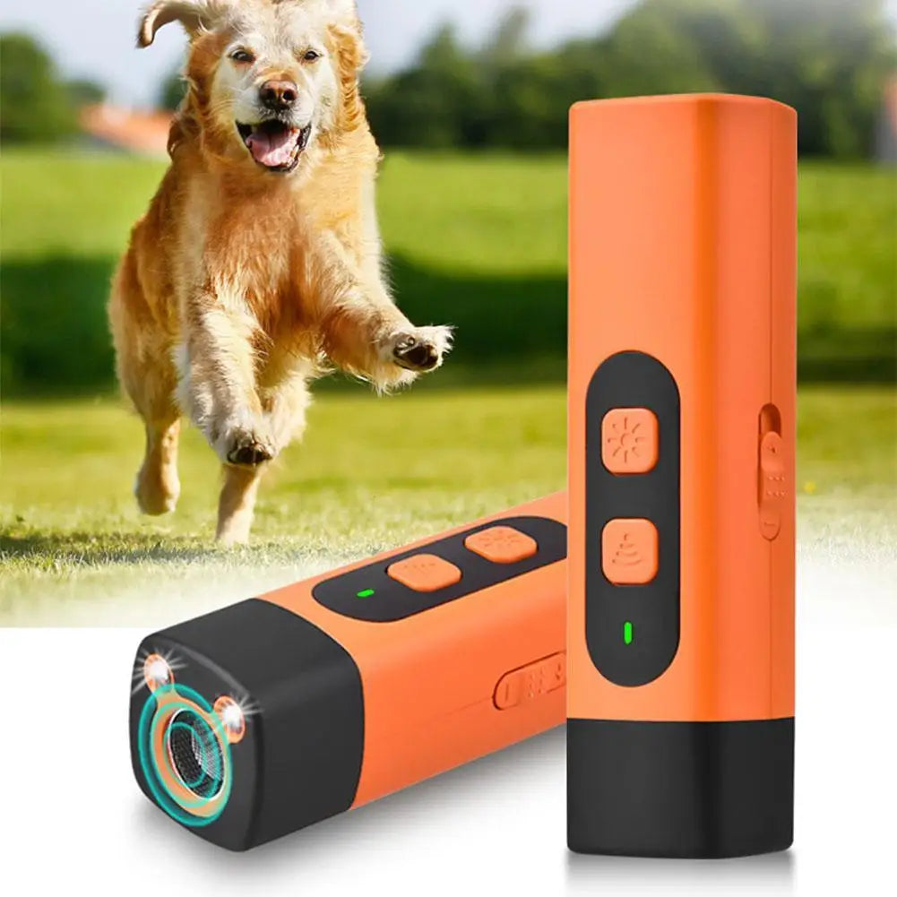 Wasserfester Hunde-Ultraschalltrainer – 3 Frequenzen & LED-Licht