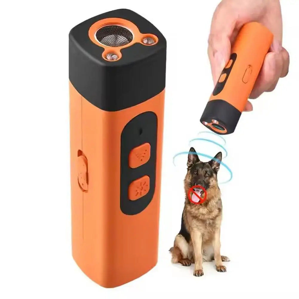 Wasserfester Hunde-Ultraschalltrainer – 3 Frequenzen & LED-Licht