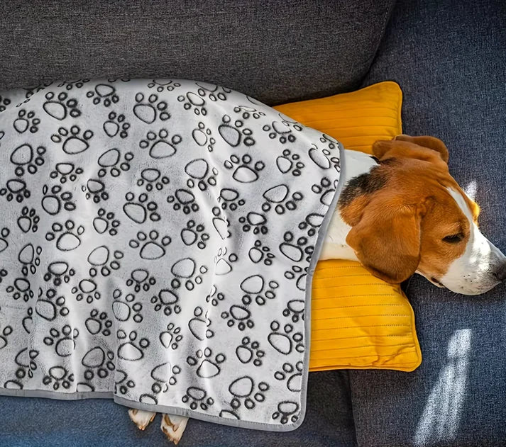 Flauschige Haustier Kuscheldecke – Warm, weich & leicht zu reinigen