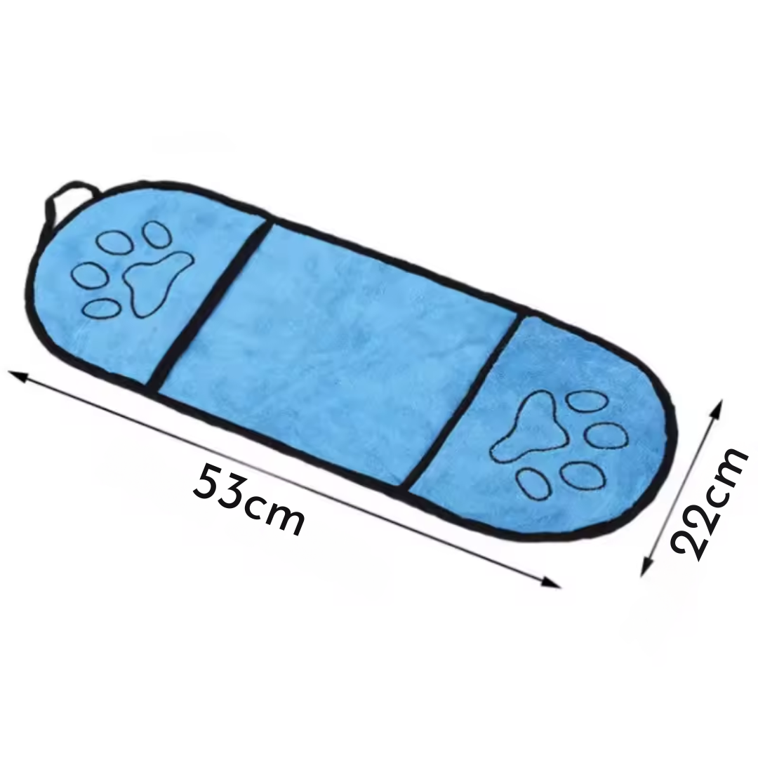 Ultra saugfähiges Mikrofaser-Trockentuch für Hunde & Katzen