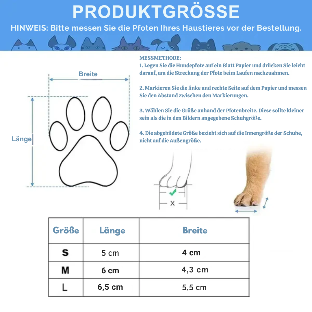 Warme Haustiersocken für Hunde und Katzen – rutschfest und sauber