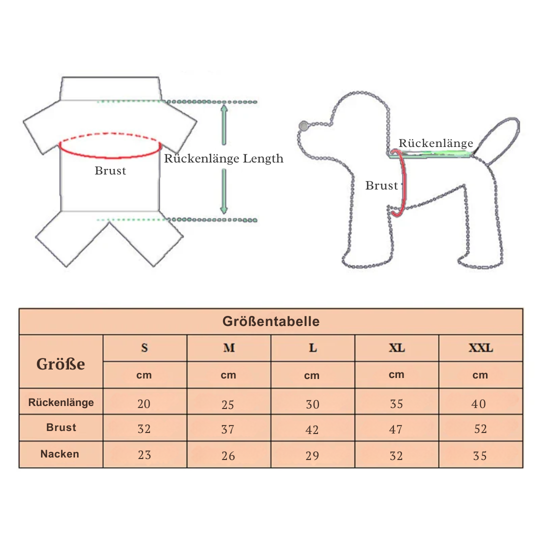Warmer Fleece-Hundepullover für kleine Hunde – Herbst & Winte