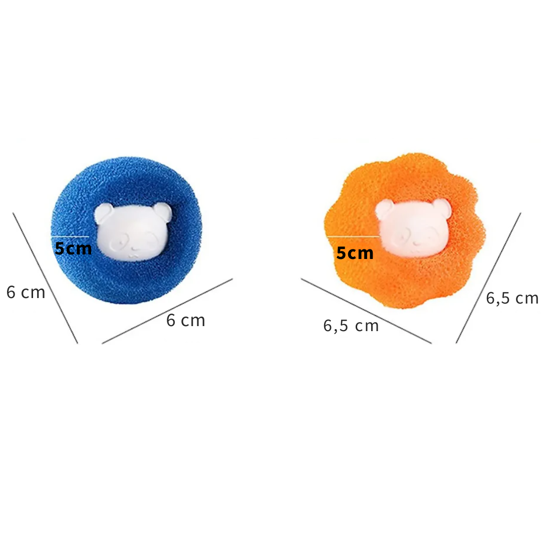 Waschmaschinen-Bälle gegen Tierhaare – Anti-Verheddern