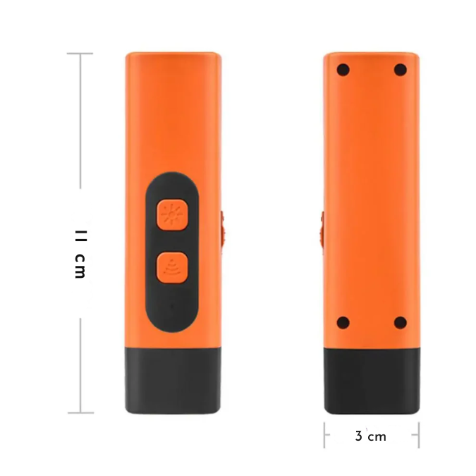 Wasserfester Hunde-Ultraschalltrainer – 3 Frequenzen & LED-Licht