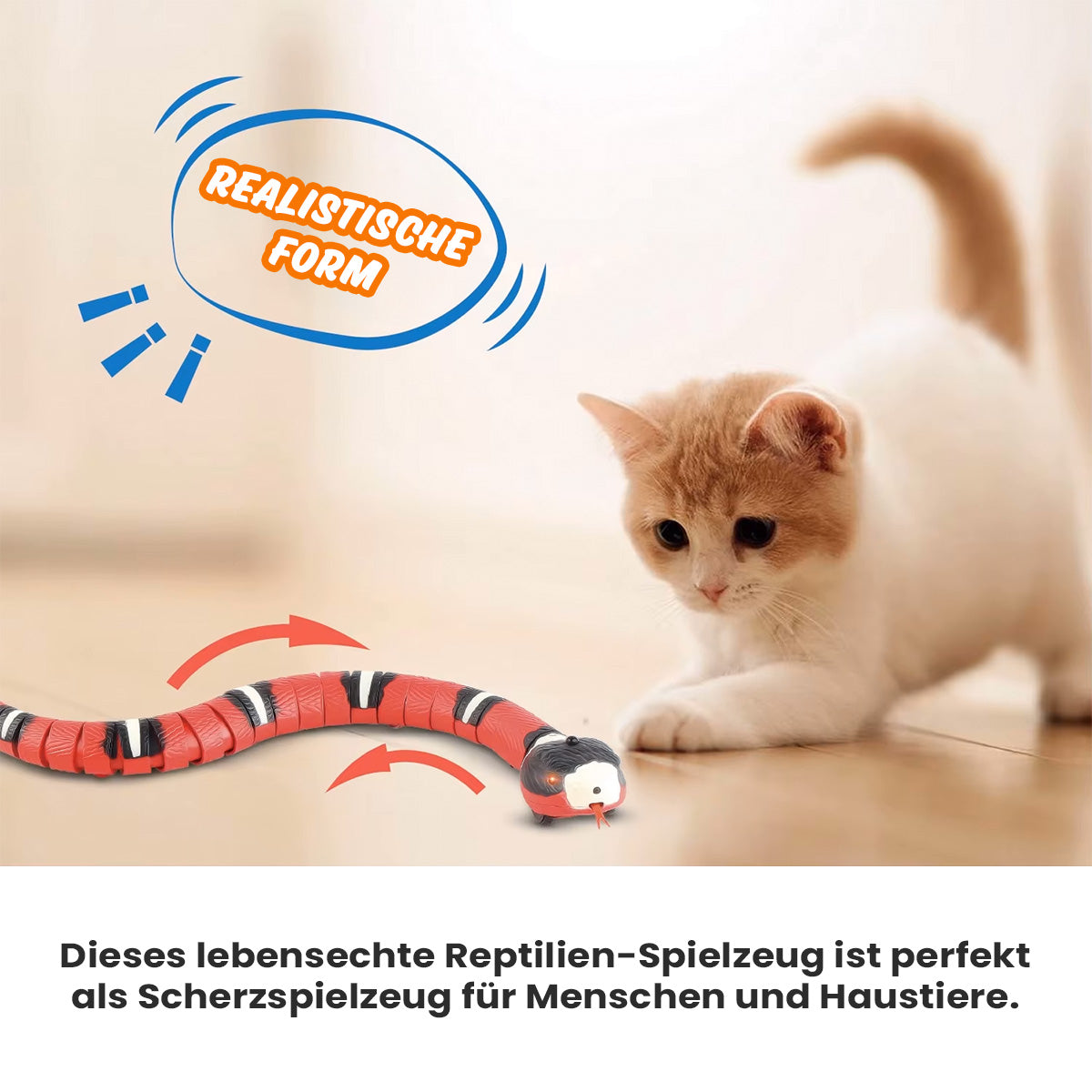 Elektrisches Schlangenspielzeug – Spannender Spaß für Haustiere 🐍 - Fluffy Adventures Haustiershop Default Title Mein Shop Haustierspielzeug Elektrisches Schlangenspielzeug – Spannender Spaß für Haustiere 🐍 Haustierspielzeug Mein Shop Default Title Fluffy Adventures Haustiershop