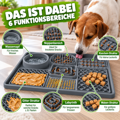 Beruhigende Silikon Schleckmatte für Hunde & Katzen