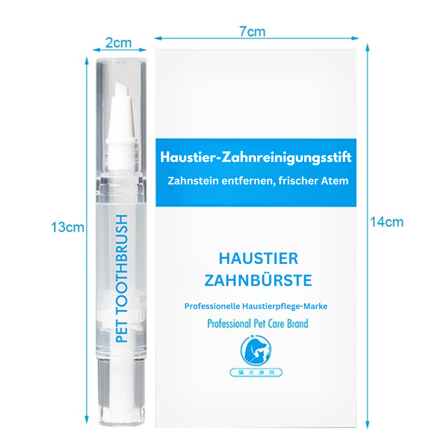 Zahnpflege-Stift – Frischer Atem für Haustiere - Fluffy Adventures Haustiershop Default Title Mein Shop Haustier-Zahnpflege Zahnpflege-Stift – Frischer Atem für Haustiere Haustier-Zahnpflege Mein Shop Default Title Fluffy Adventures Haustiershop