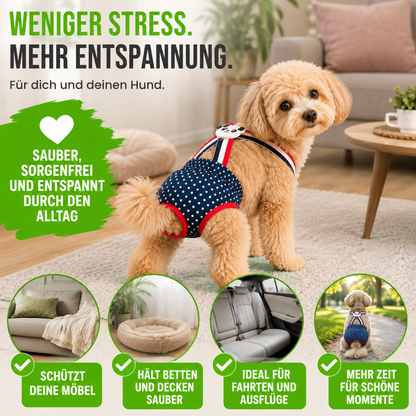 Hygieneshorts für Hunde waschbar & bequem