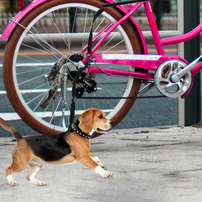 Fahrrad-Hundeleine – Stabiler Abstandshalter für sicheres Radfahren
