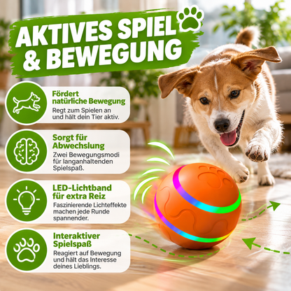 Interaktiver LED-Spielball mit Fernbedienung