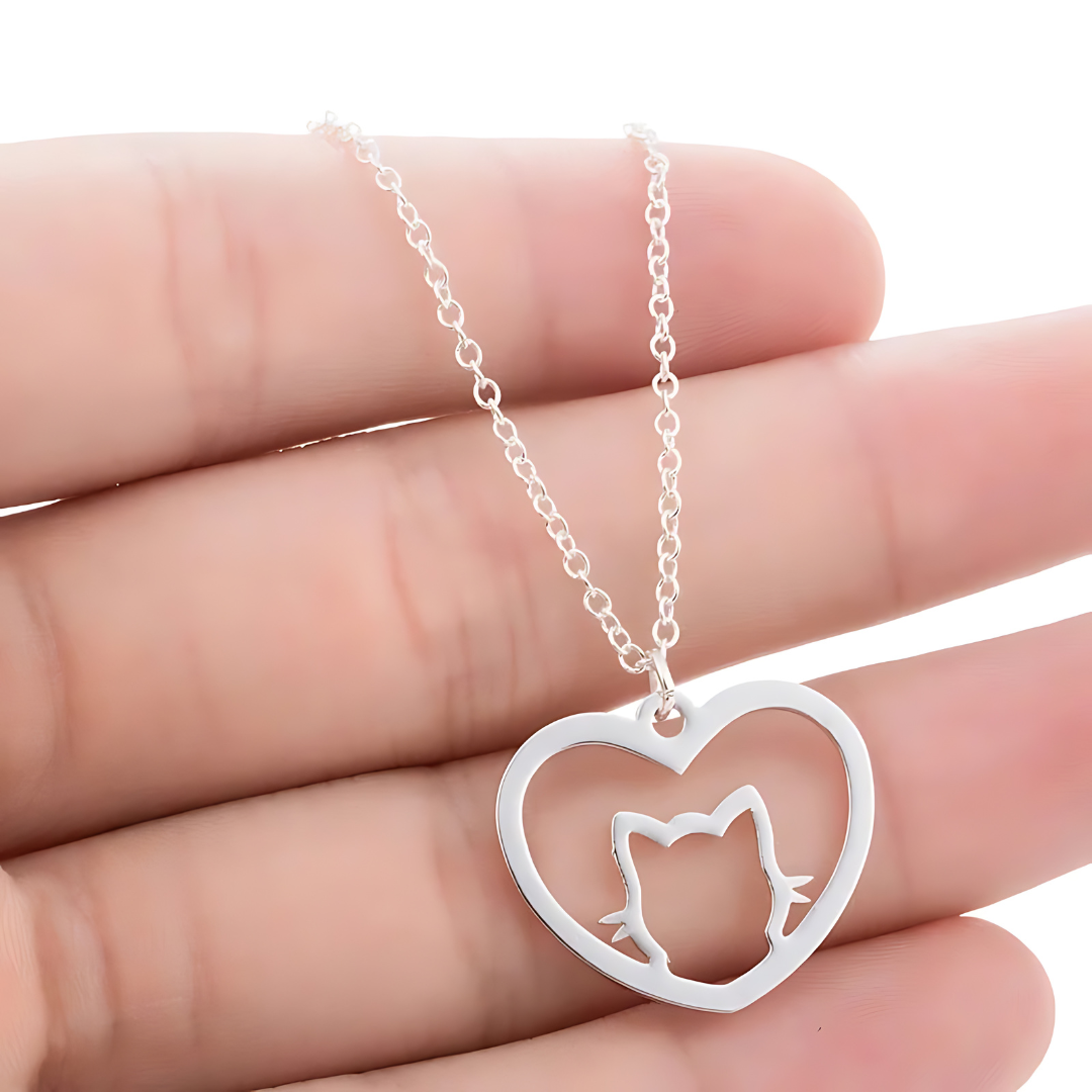 Halskette "Mondkatze" – Stilvoller Schmuck für jede Gelegenheit - Fluffy Adventures Haustiershop 375 Silber Mein Shop Damenschmuck Halskette "Mondkatze" – Stilvoller Schmuck für jede Gelegenheit Damenschmuck Mein Shop 375 Silber Fluffy Adventures Haustiershop