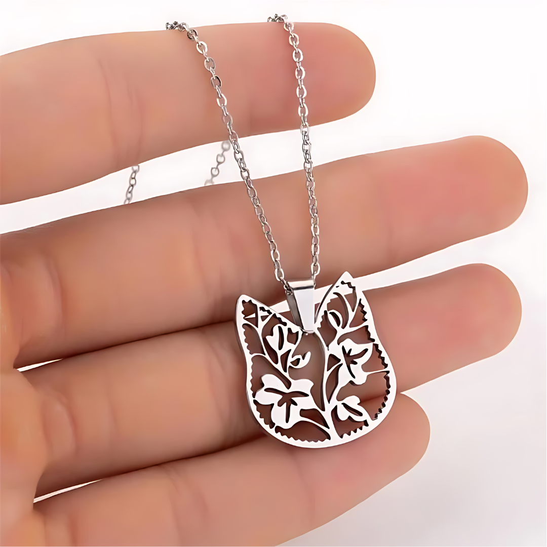 Halskette "Mondkatze" – Stilvoller Schmuck für jede Gelegenheit - Fluffy Adventures Haustiershop 375 Silber Mein Shop Damenschmuck Halskette "Mondkatze" – Stilvoller Schmuck für jede Gelegenheit Damenschmuck Mein Shop 375 Silber Fluffy Adventures Haustiershop