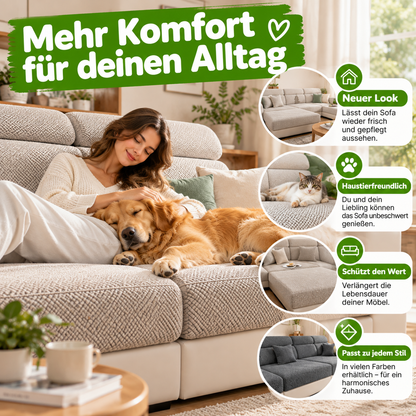 Möbel-Schutzbezug gegen Fell & Kratzer waschbar
