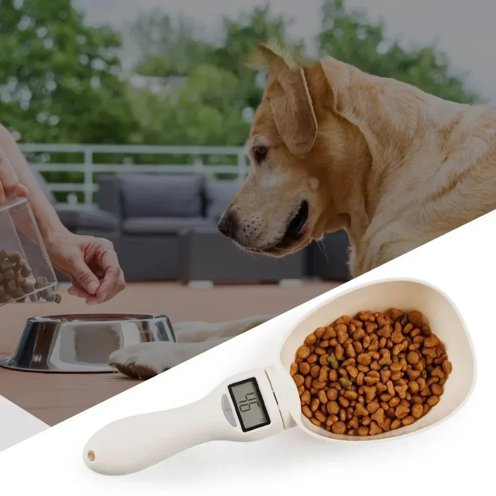 Digitale Messlöffel-Waage für Hunde & Katzen – Präzise Fütterung