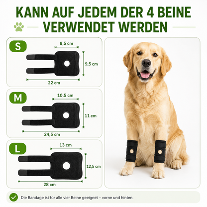 Orthopädische Gelenkbandage für Hunde stabilisierend