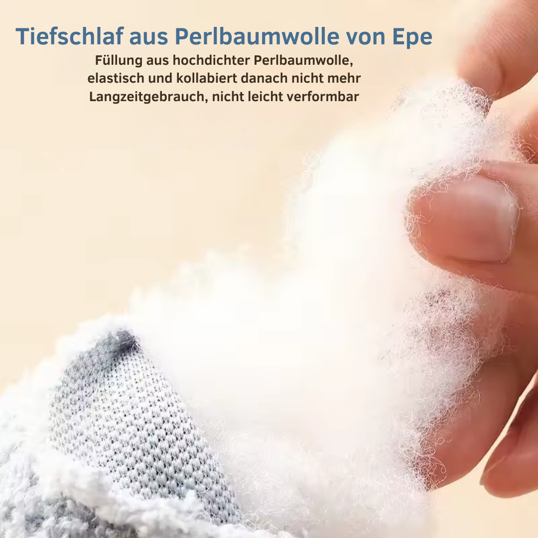 U-förmiges Kuschelkissen für Hunde und Katzen – weicher Schlaf- und Nackenkomfort