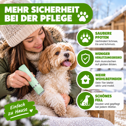 4-in-1 Haustier-Trimmer wasserdicht & leise