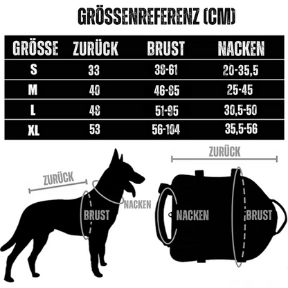 3-teiliges taktisches Hundetaschen-Set – Perfekt für Abenteuer mit deinem Vierbeiner! 🐾